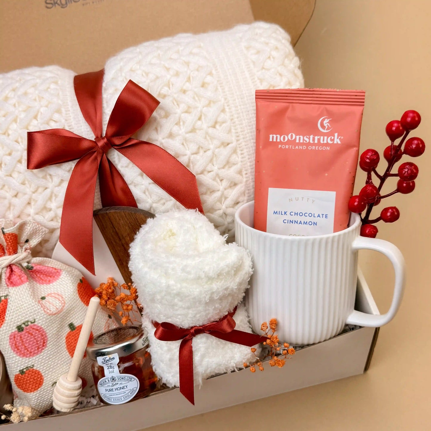 Fall Comforting Thinking Of You Gift Basket for Women
