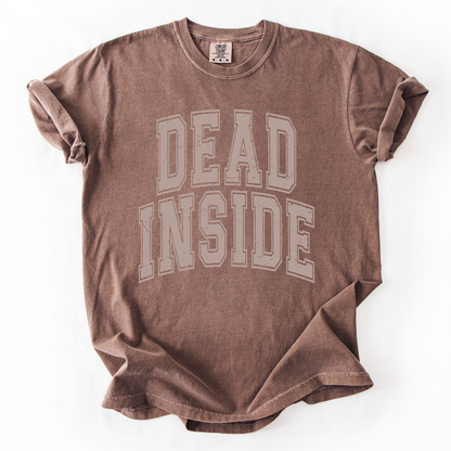 Dead Inside Mood Halloween Vibes Spooky Season Edition Premium Comfort Colors Tee
