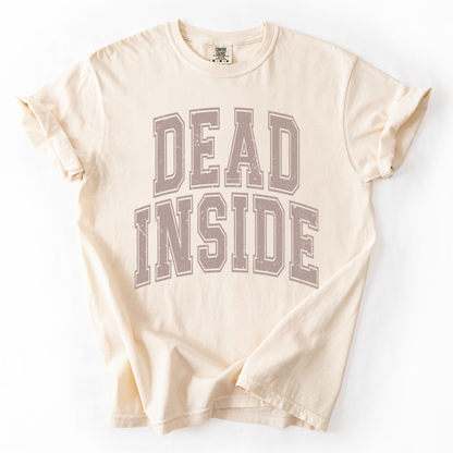 Dead Inside Mood Halloween Vibes Spooky Season Edition Premium Comfort Colors Tee