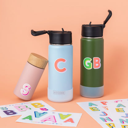 Brights Vinyl Alphabet Stickers - A thru Z
