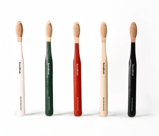 Remobrush- Miswak-Infused Bamboo Toothbrush