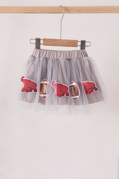 Alabama football sequin tutu dress