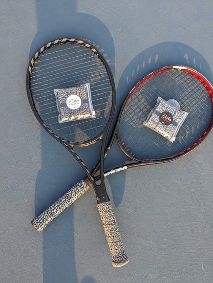 Pickleball/Tennis Overgrip Grip Tape from Kicks Grips - Elephant Print (3-Pack)