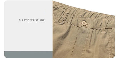 Men’s Ice Silk Quick Dry Hiking & Travel Pants – Lightweight Outdoor Casual Summer Wear