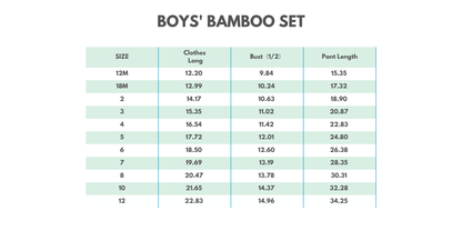 Red christmas bluey bamboo pants set