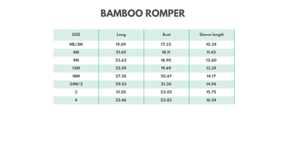 Blue toy story bamboo romper