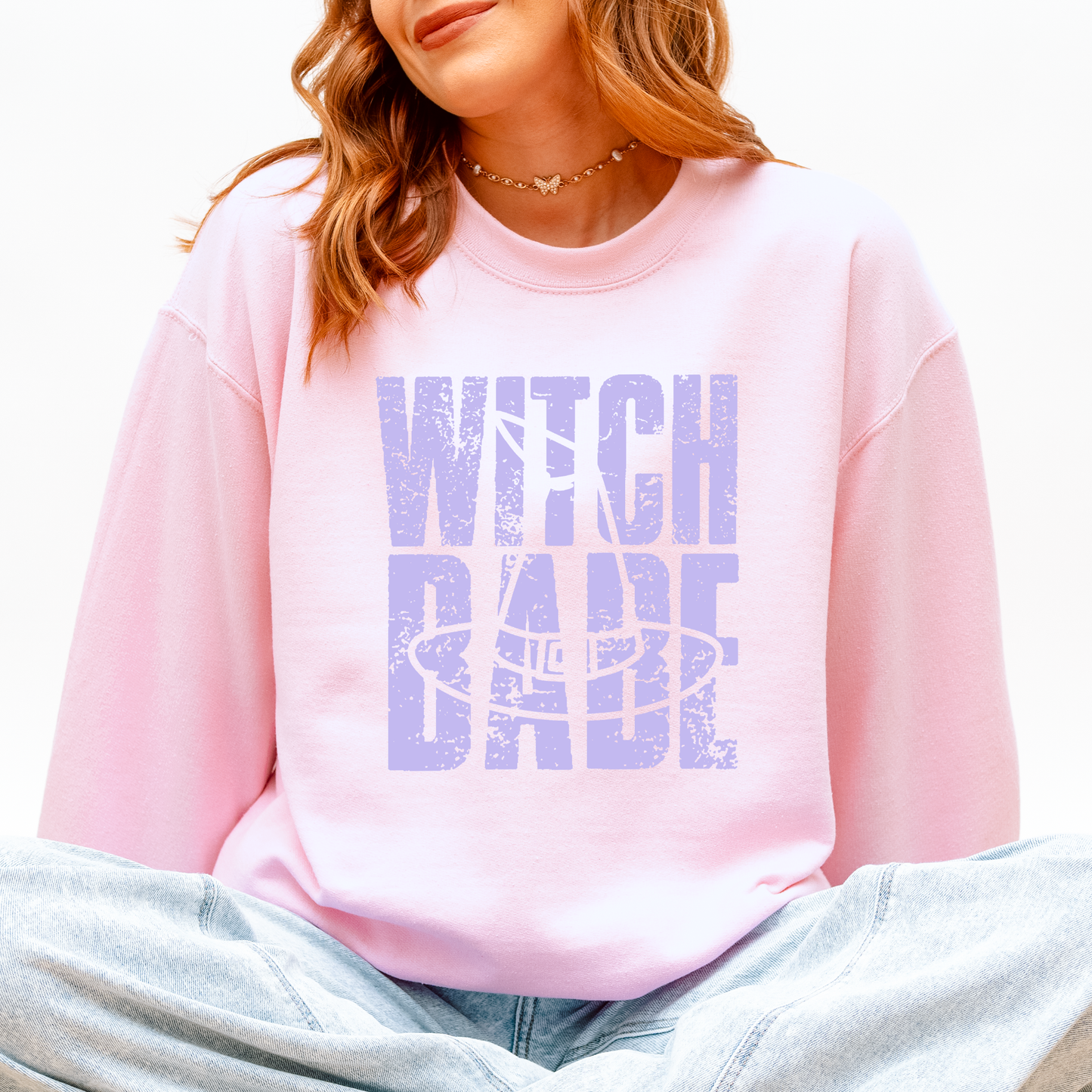 Witch Babe Halloween Mood Vibes Cozy Nightfall Mystic Spirit Edition Extra Sweatshirt