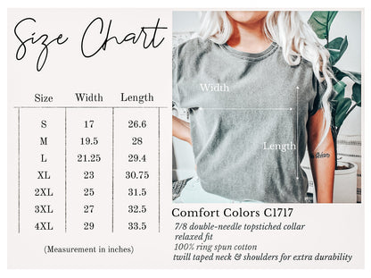 Hocus Pocus Retro Halloween Comfort Colors Tee