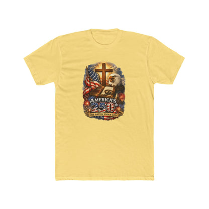 Built on Faith, Forged in Freedom – America’s 250th Anniversary T-Shirt