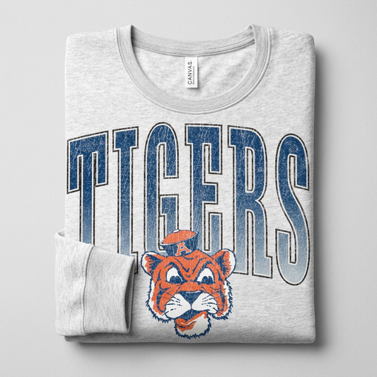 Auburn Tigers Crewneck Sweatshirt | In-House Crafted Fan Gear