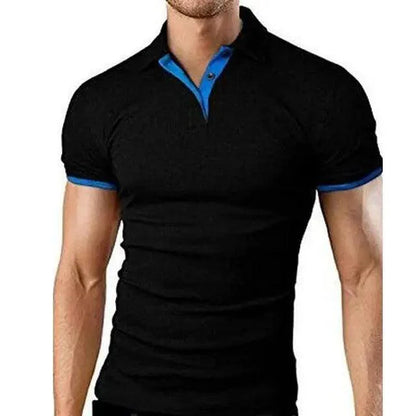 New Polo Shirt Men Summer Cool Men's Shirts Sleeve Polo Business Clothes Luxury Men Tee Shirt Polos Women's Short Sleeves Summer Men's T-Shirt Short Sleeved Lapel Casual T-Shirt for Male Half Sleeve Tops
