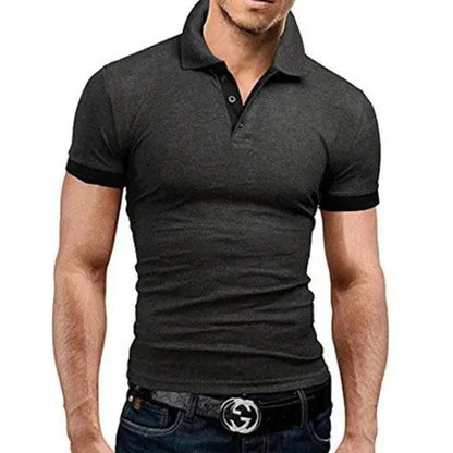 New Polo Shirt Men Summer Cool Men's Shirts Sleeve Polo Business Clothes Luxury Men Tee Shirt Polos Women's Short Sleeves Summer Men's T-Shirt Short Sleeved Lapel Casual T-Shirt for Male Half Sleeve Tops
