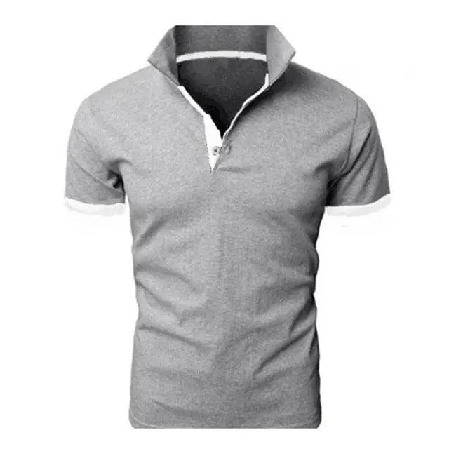 New Polo Shirt Men Summer Cool Men's Shirts Sleeve Polo Business Clothes Luxury Men Tee Shirt Polos Women's Short Sleeves Summer Men's T-Shirt Short Sleeved Lapel Casual T-Shirt for Male Half Sleeve Tops