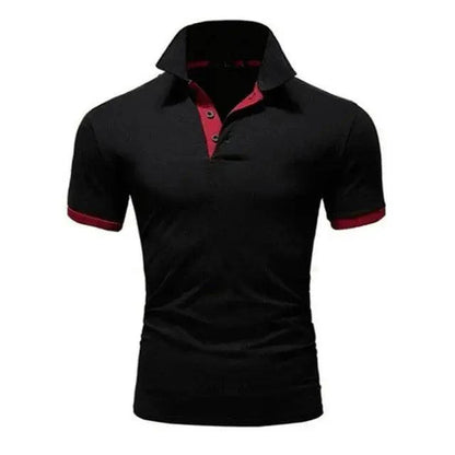 New Polo Shirt Men Summer Cool Men's Shirts Sleeve Polo Business Clothes Luxury Men Tee Shirt Polos Women's Short Sleeves Summer Men's T-Shirt Short Sleeved Lapel Casual T-Shirt for Male Half Sleeve Tops