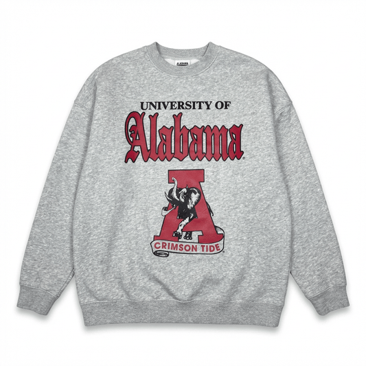 The Old English Crewneck – University of Alabama (100% Cotton, Heavyweight)