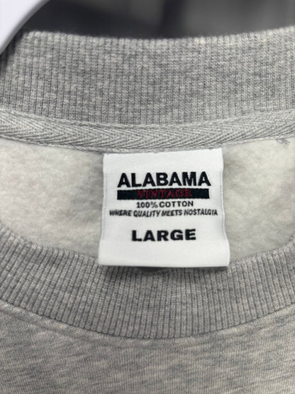 The Old English Crewneck – University of Alabama (100% Cotton, Heavyweight)