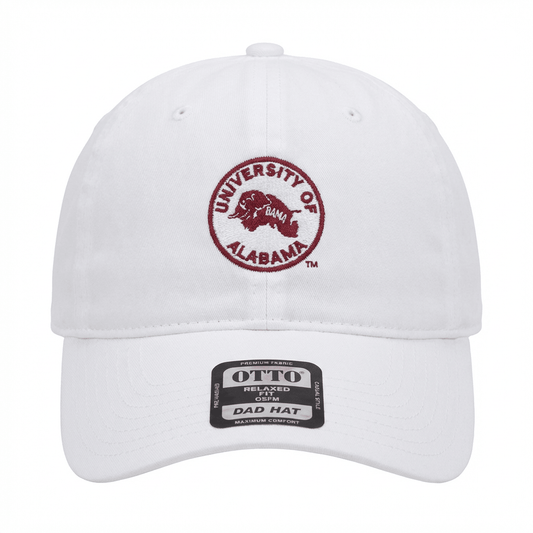 University of Alabama Circle Logo Unstructured Hat