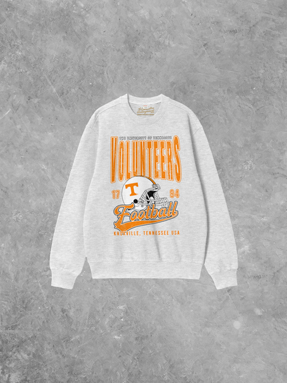 Underground Original Design: Tennessee Volunteers Football Boxy Cotton Sweatshirt